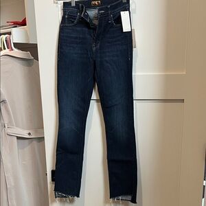 MOTHER Dark Blue Skinny Jeans